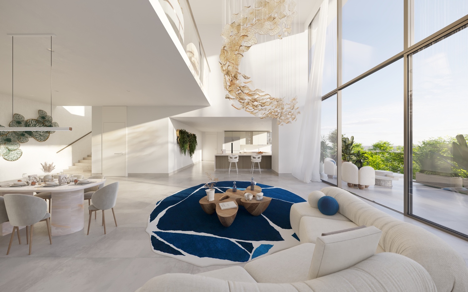 Rivage at Reem Island master bedroom interior with premium finishes, Al Reem Island Abu Dhabi apartment