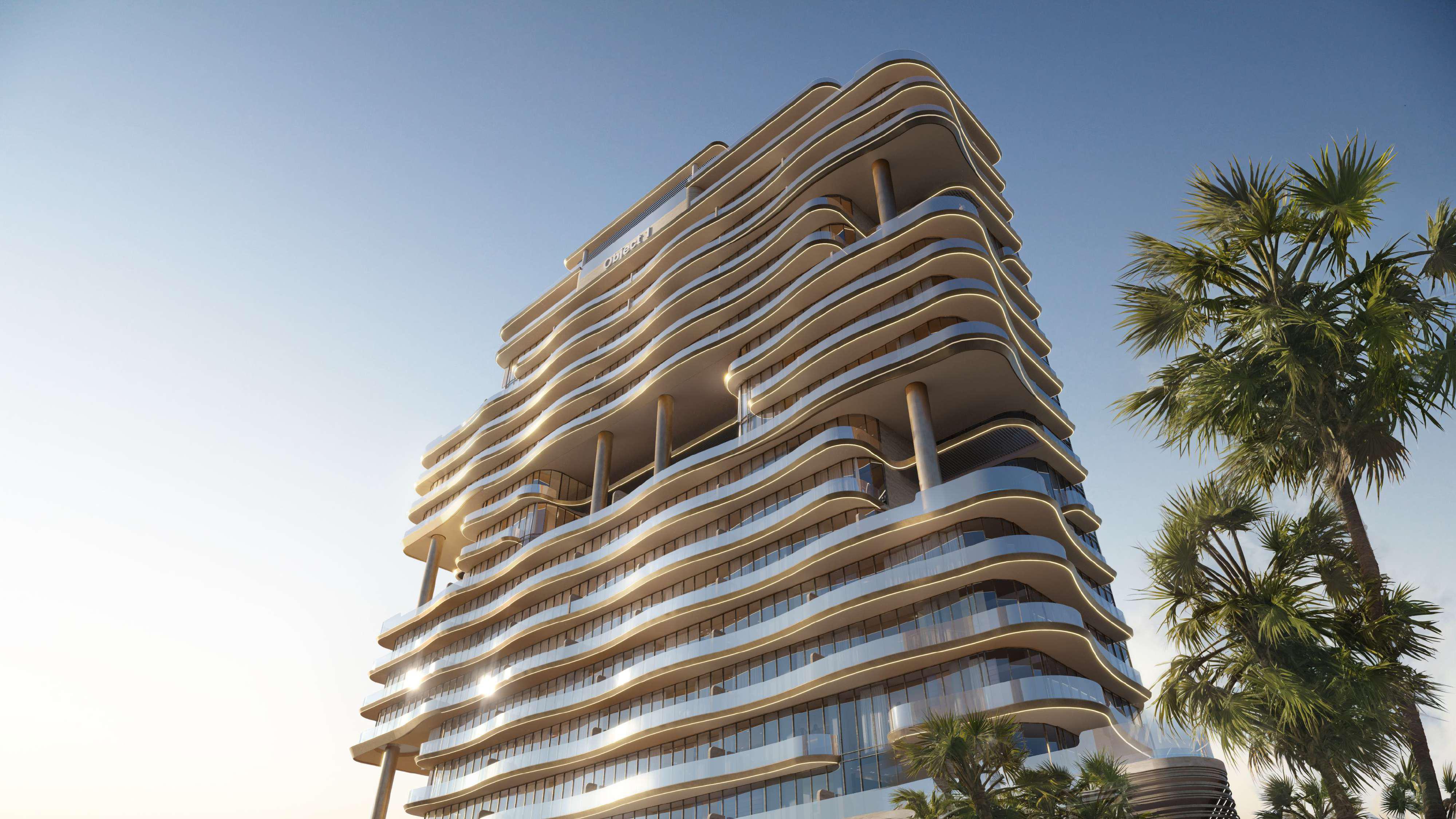 Rooftop terrace at A1LA Residence offering cityscape and skyline views with premium amenities on Al Reem Island, Abu Dhabi.