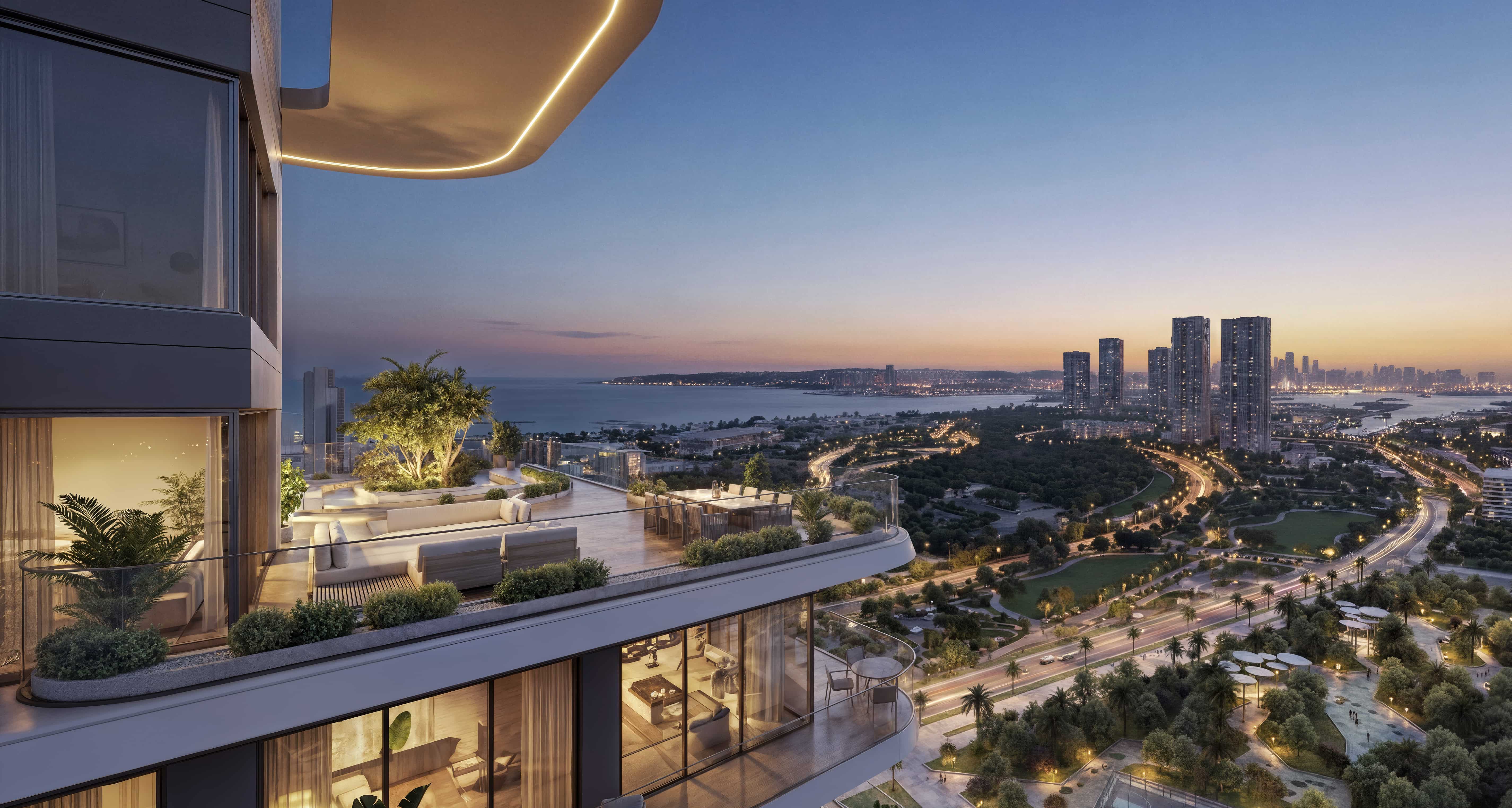 Open‑plan living and dining interior at Rotana Residences Al Reem Island, Abu Dhabi, UAE showcasing bright modern spaces, seamless layouts, and contemporary design