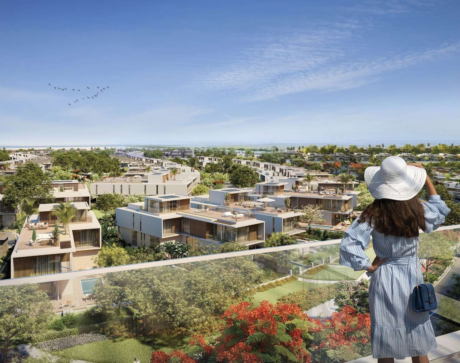 Reem Hills Villas luxury residential development on Al Reem Island with exclusive waterfront community views.