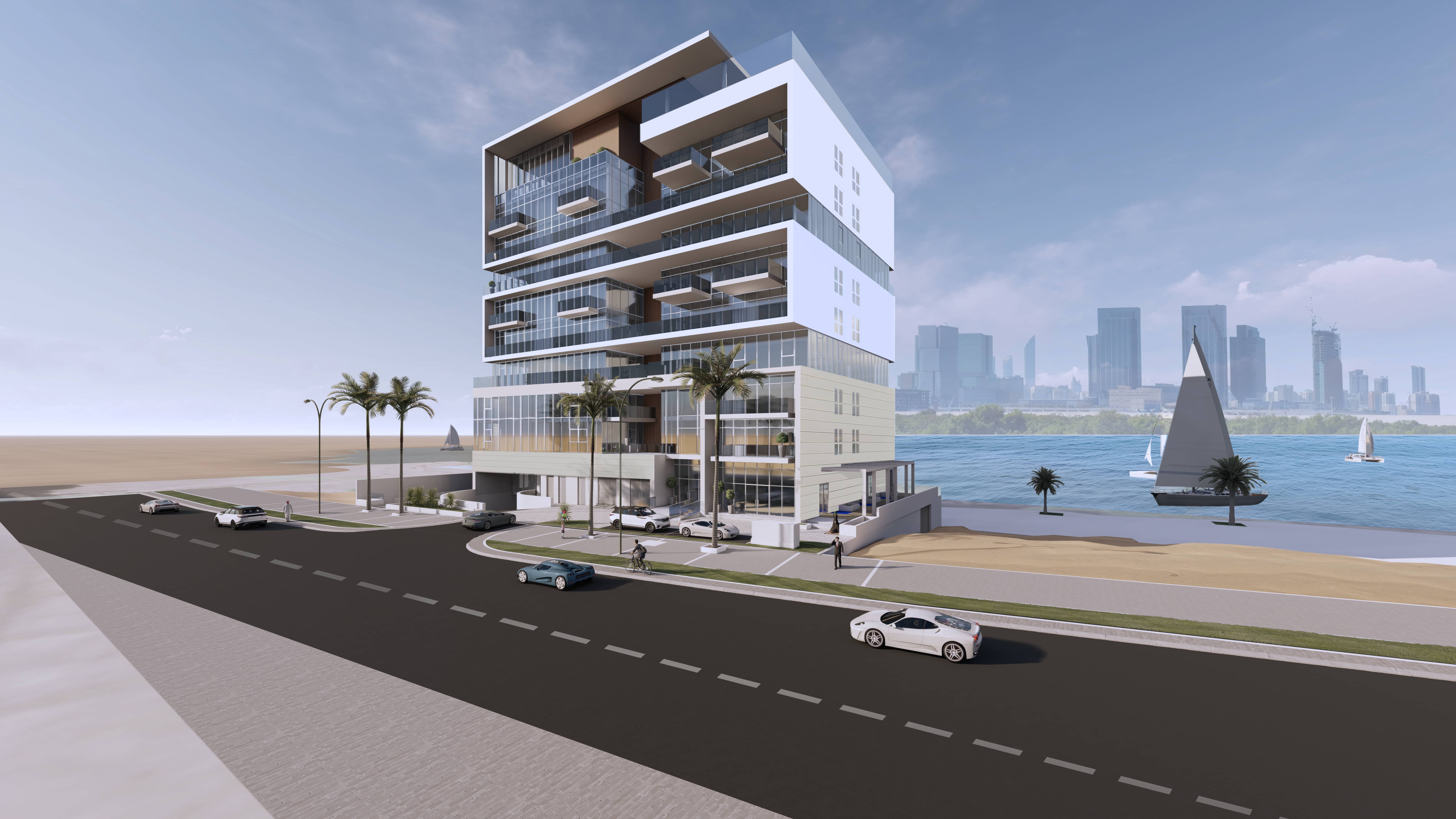 Reem Five residential community at Al Reem Island surrounded by stunning waterfront landscapes and premium lifestyle amenities.