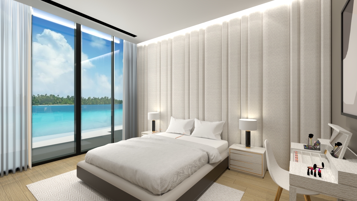 Reem Five stylish residents lounge offering comfortable social spaces within a luxury residential community at Al Reem Island.