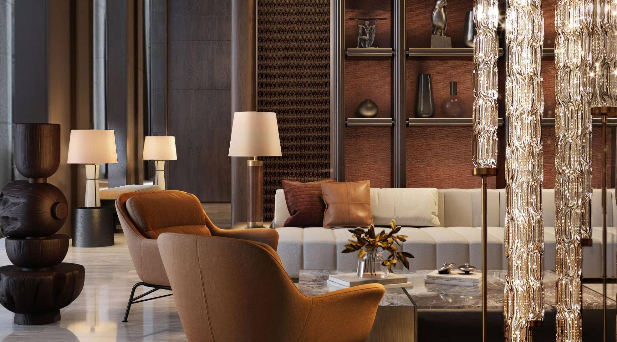 Indoor swimming pool interior at SAAS Heights luxury residences Al Reem Island Abu Dhabi with modern resort-style design.