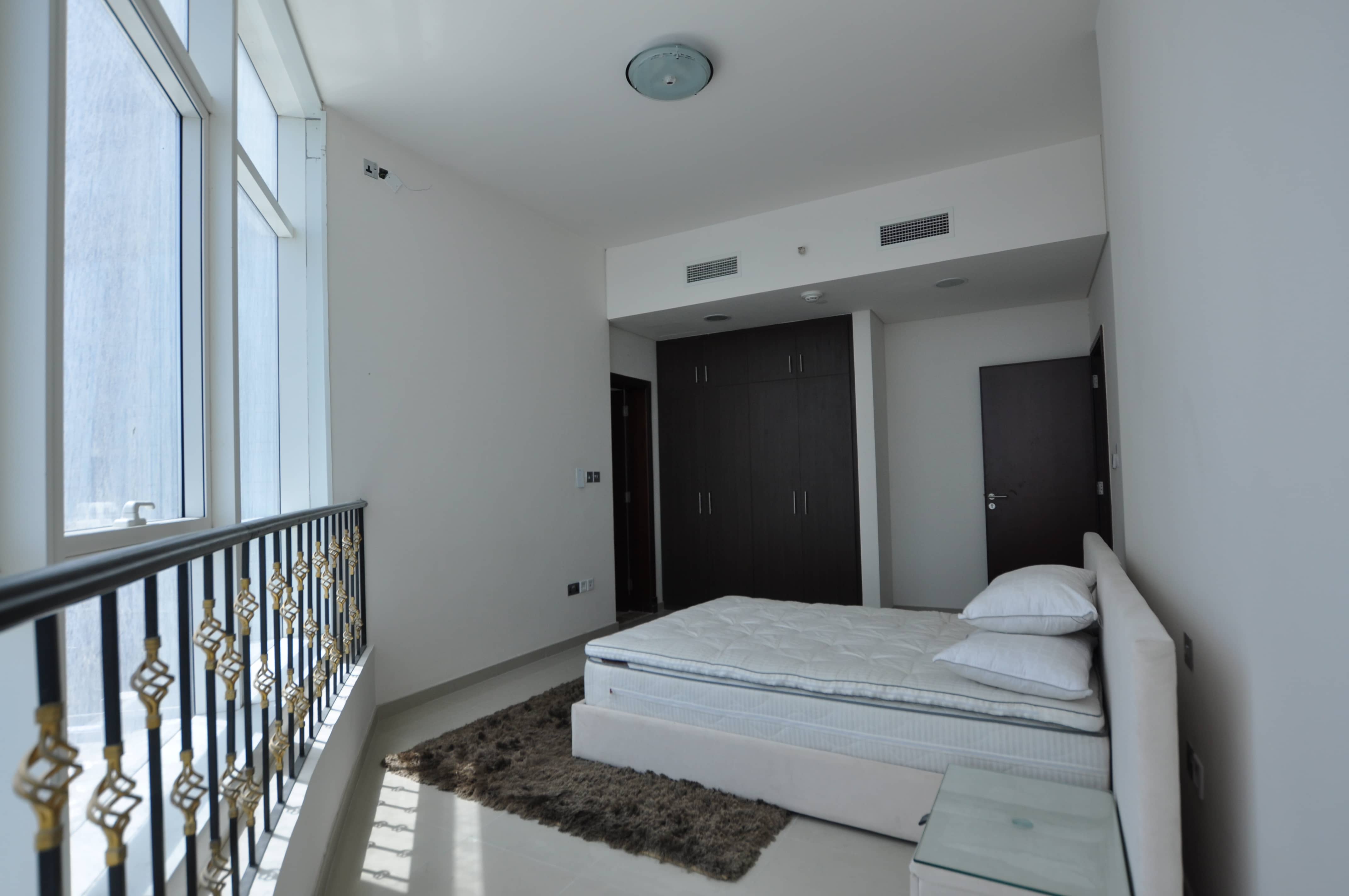Spacious open-plan apartment interior at Hydra Avenue Abu Dhabi with premium finishes and abundant natural light