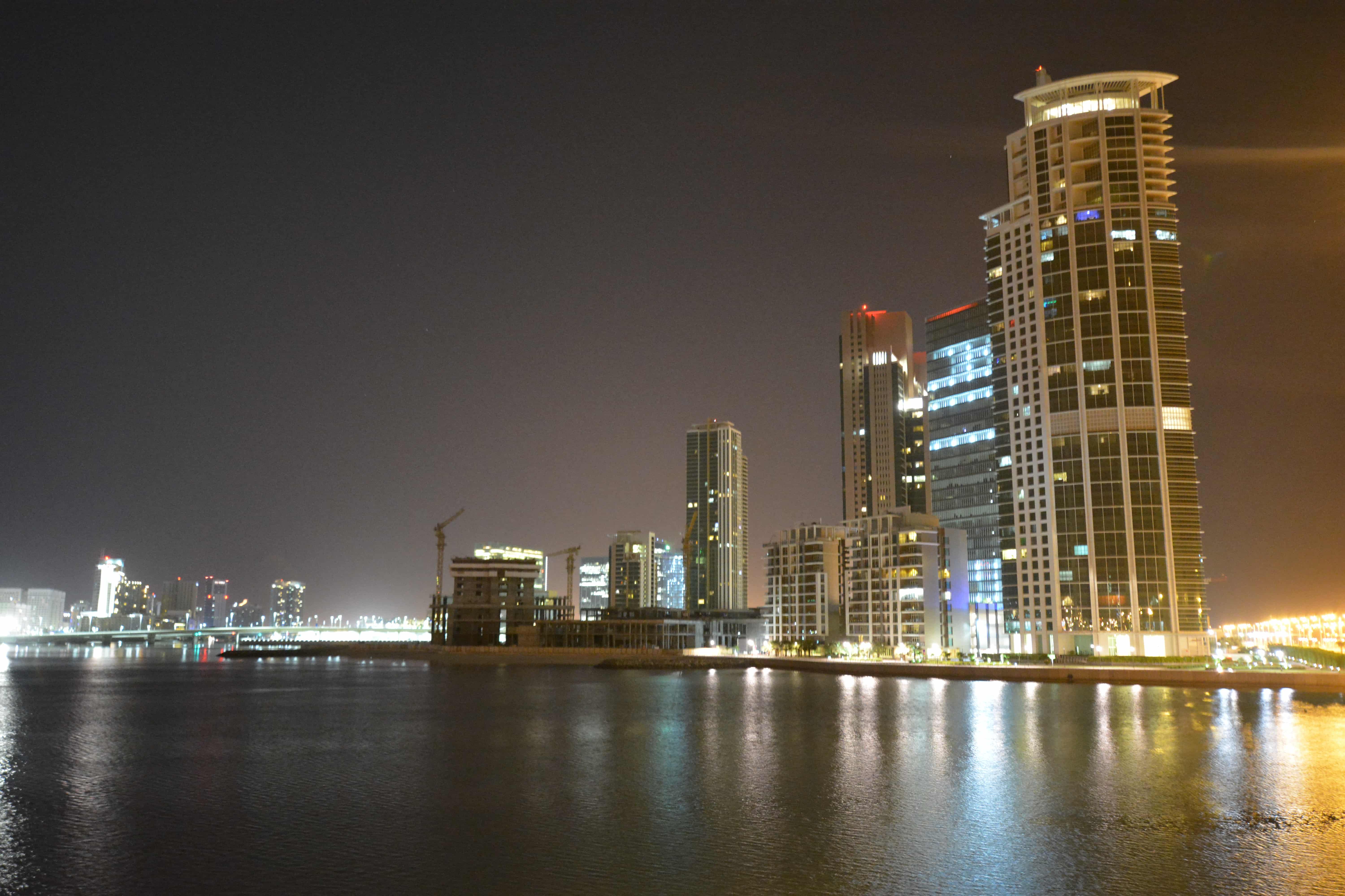 RAK Tower rooftop and skyline exterior view Al Reem Island Abu Dhabi