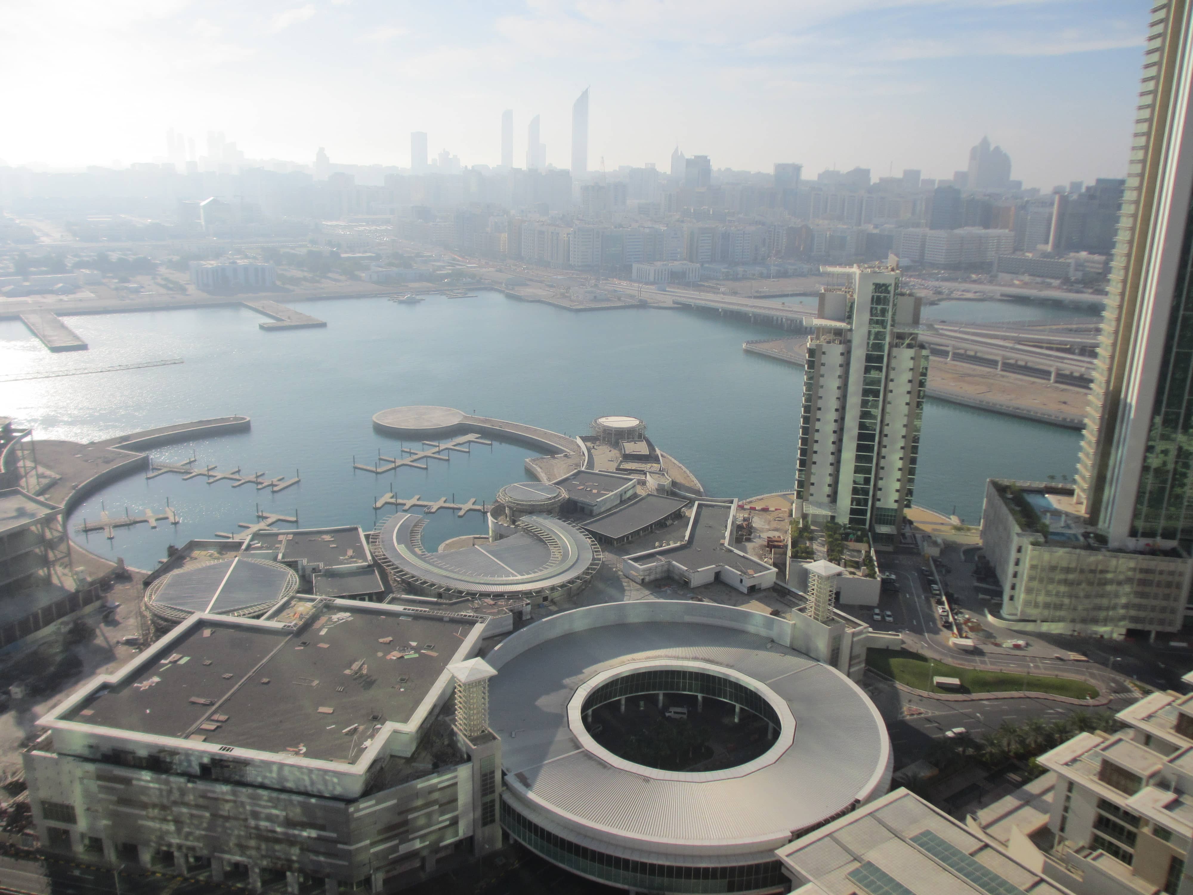 Marina Blue Tower surrounded by Marina Square, Al Reem Island featuring premium residential property with contemporary architectural excellence.