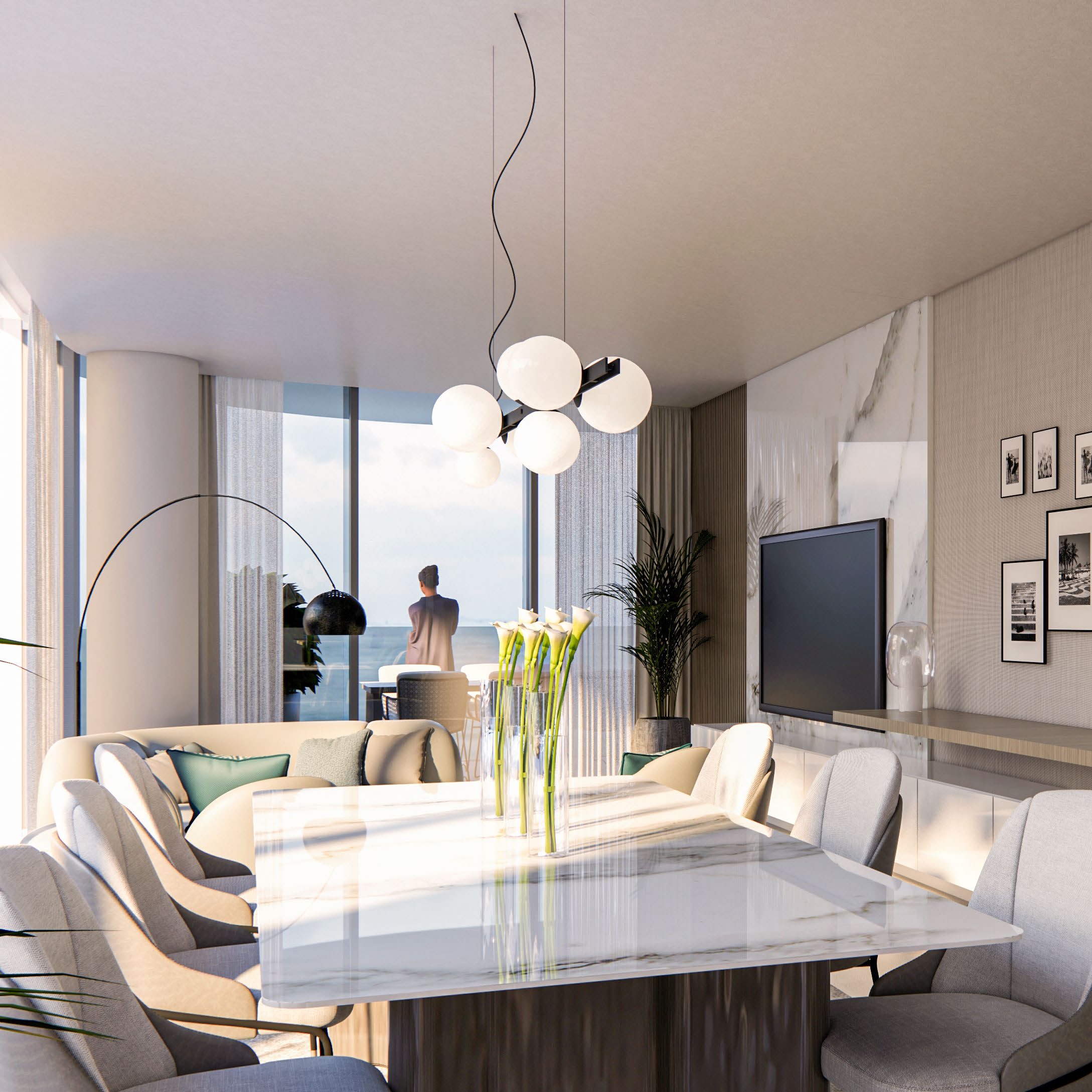 Marlin Reportage in Al Reem Island by Reportage Properties - Interior Image 5
